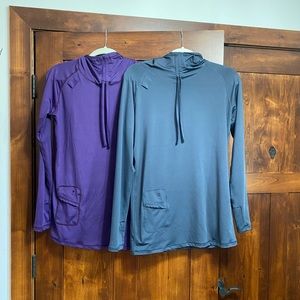 Bundle of 2 workout tunic tops